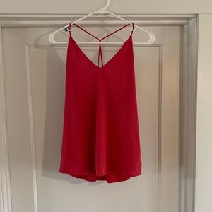 LOFT Vibrant Coral Camisole Top